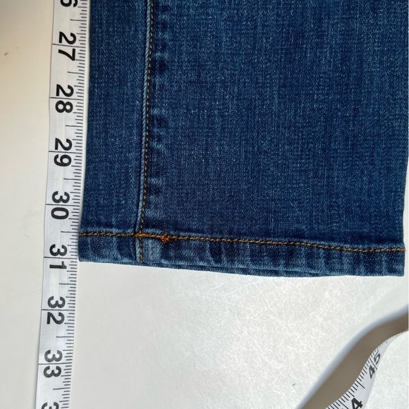 Cabi Patchy Slim Medium Blue Boyfriend Jeans Size 2 - Picture 12 of 12